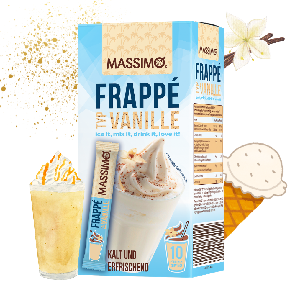 MASSIMO Frappé Vanille 250g