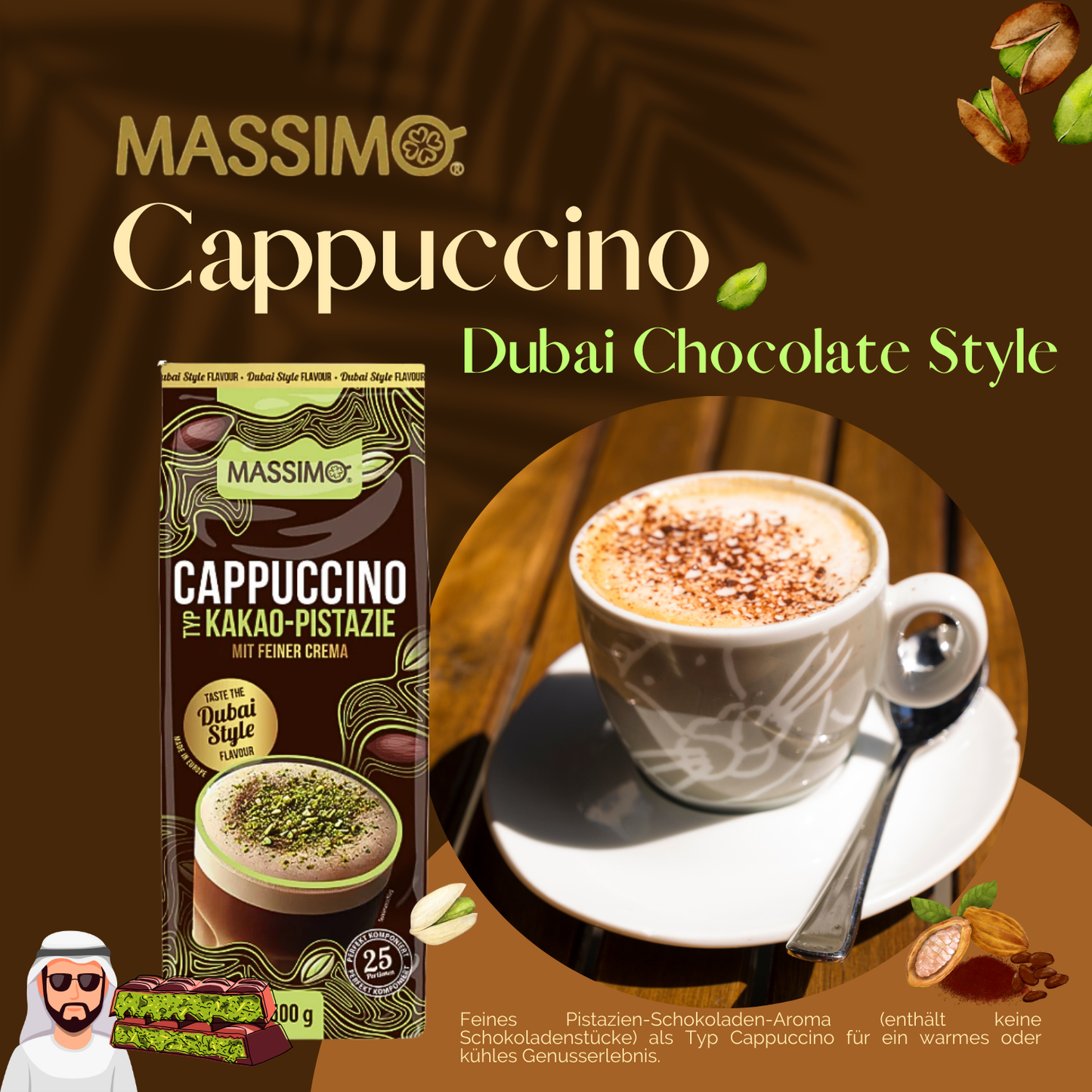 MASSIMO Cappuccino Dubai Style 500g