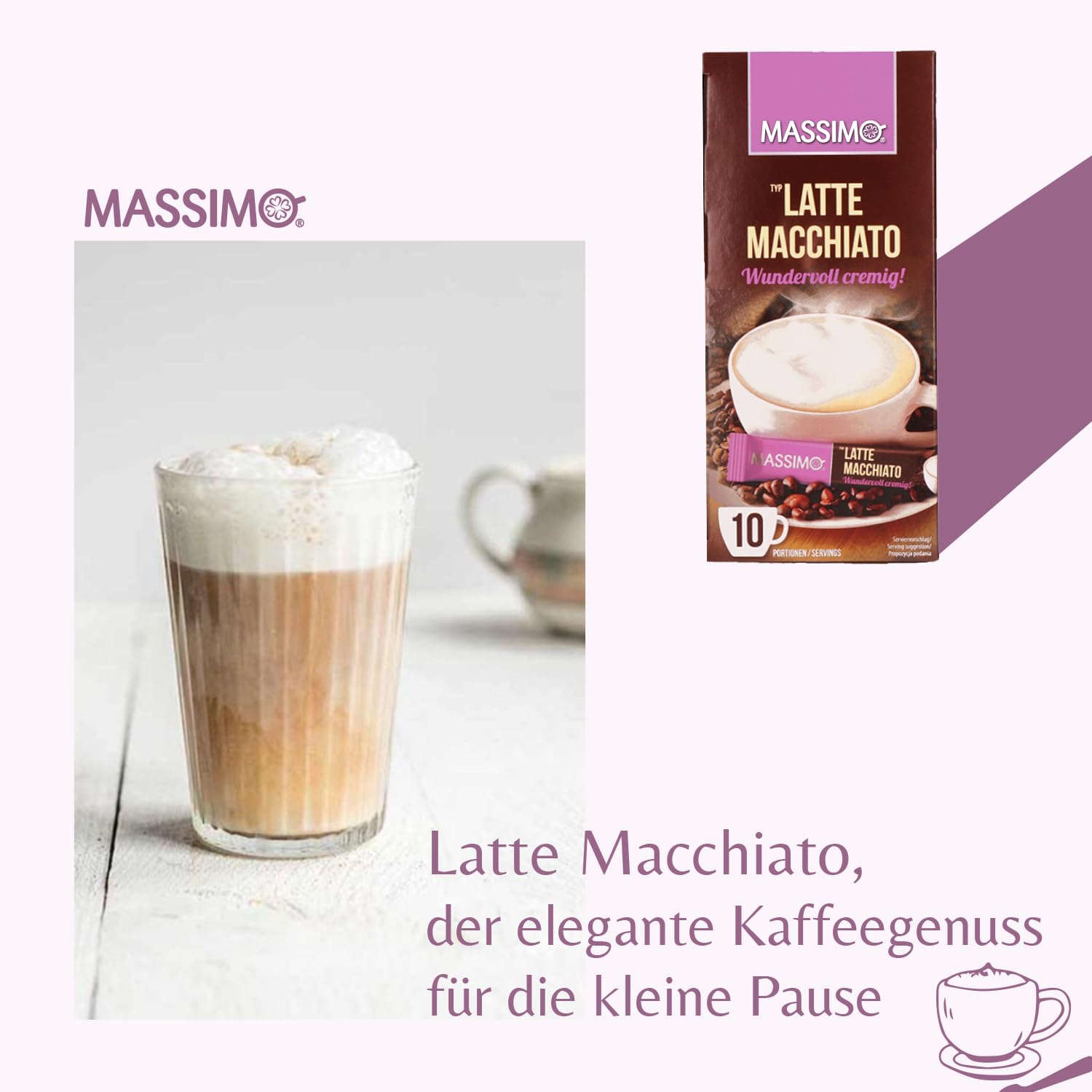 MASSIMO Latte Macchiato 125g
