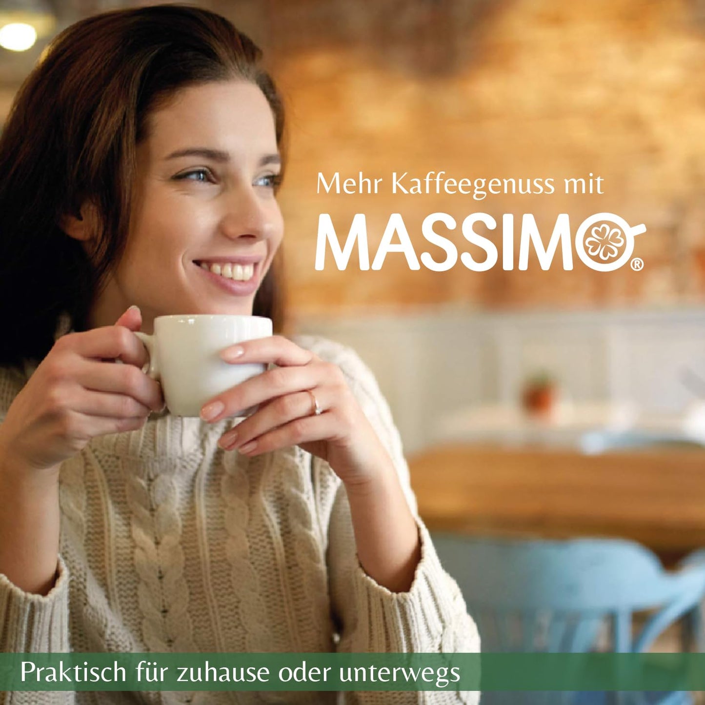 MASSIMO 2in1 Kaffee mit Kaffeeweißer 140g