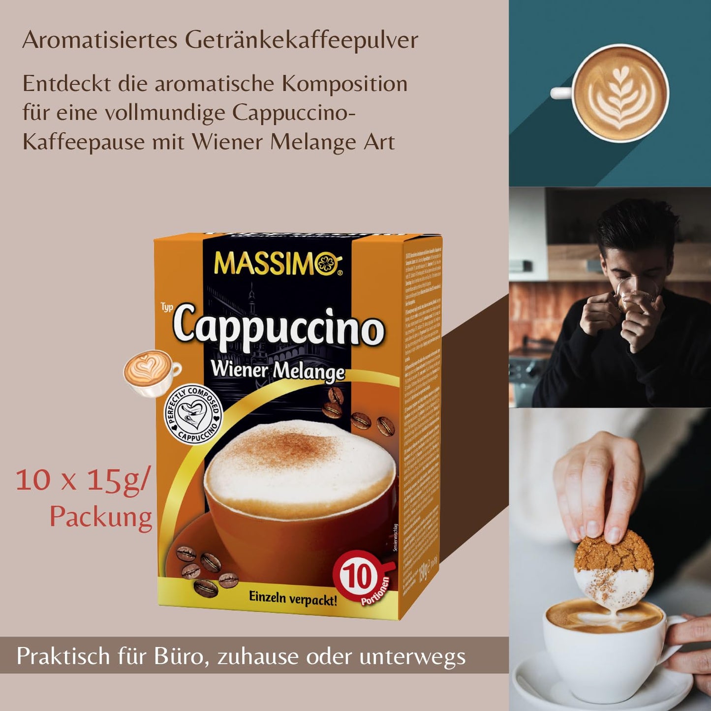MASSIMO Cappuccino Wiener Melange 150g