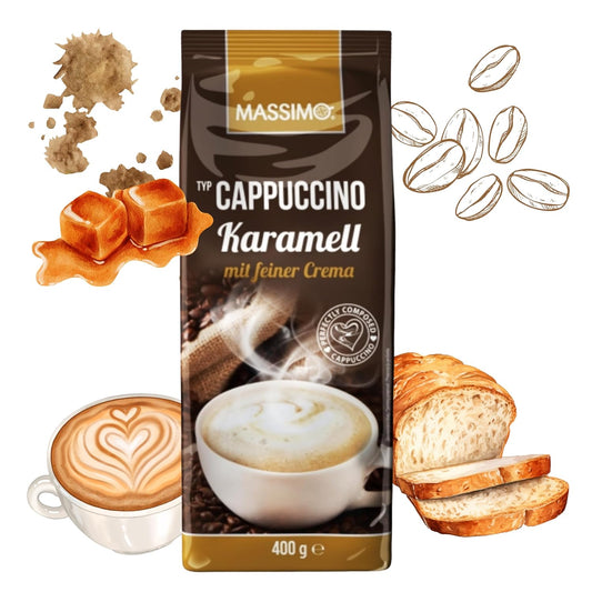 MASSIMO Cappuccino Karamell 400g