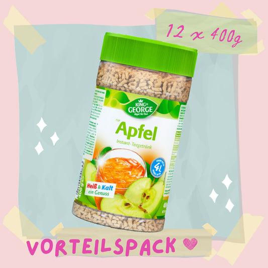 KING GEORGE Apfel 12 x 400g