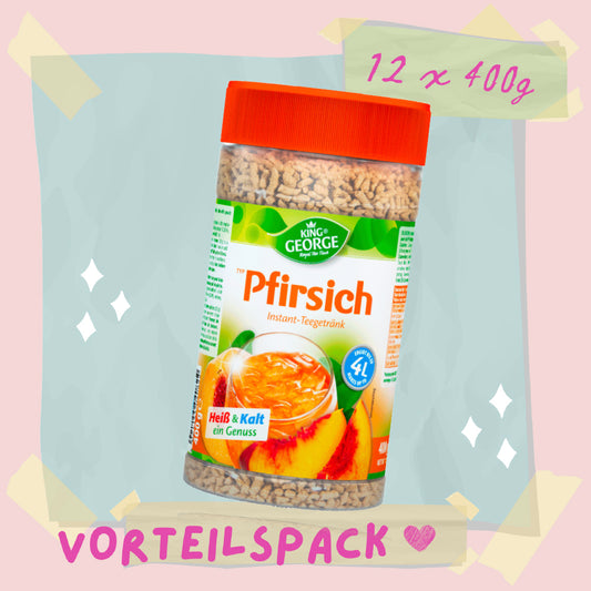 KING GEKING GEORGE Pfirsich 12 x 400g
