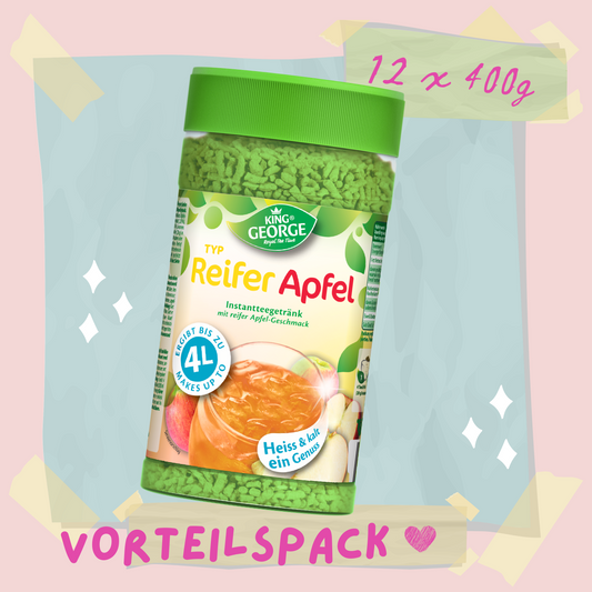 KING GEORGE reifer Apfel 12 x 400g