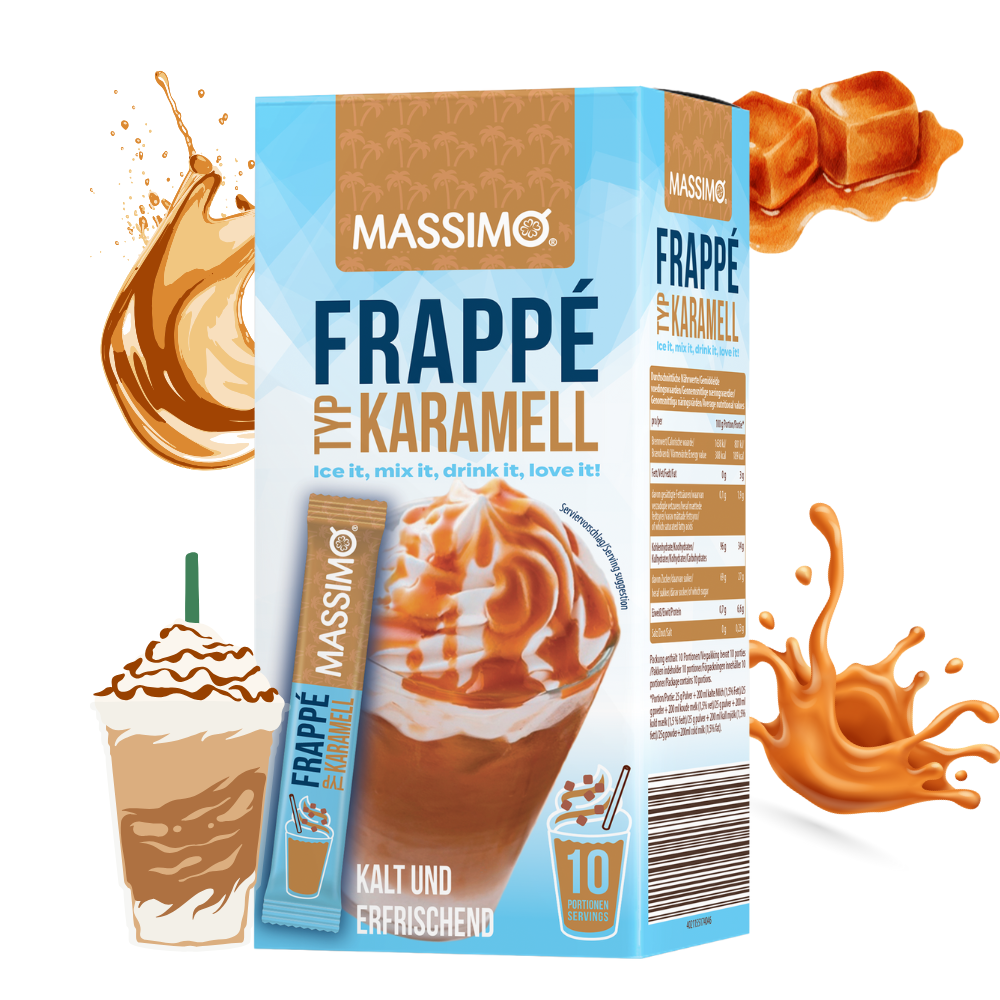 MASSIMO Frappé Karamell 250g