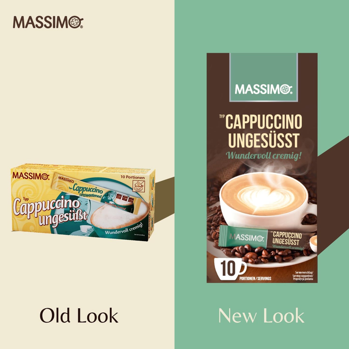 MASSIMO Cappuccino Ungesüßt 125g