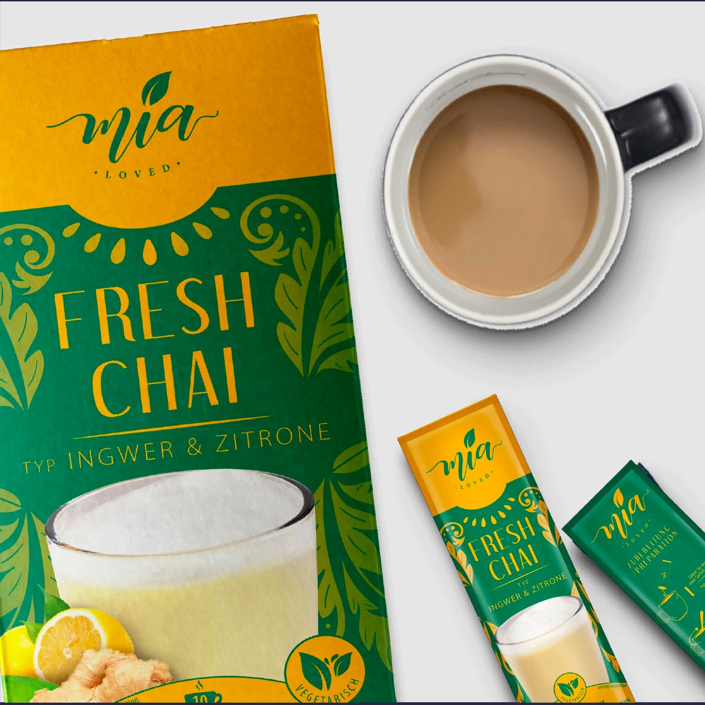 MIA LOVED Fresh Chai Ingwer & Zitrone 250g