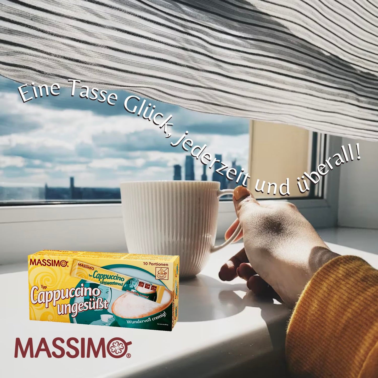 MASSIMO Cappuccino Ungesüßt 125g