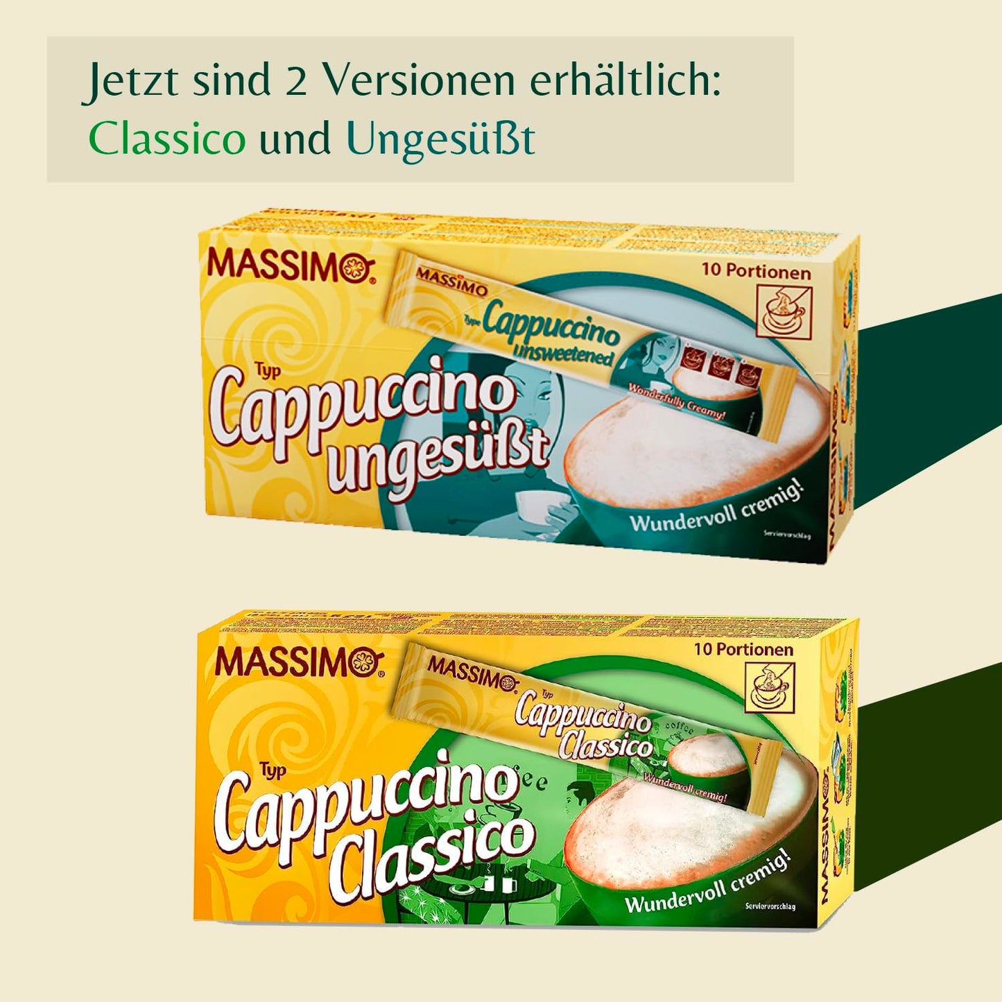 MASSIMO Cappuccino Ungesüßt 125g