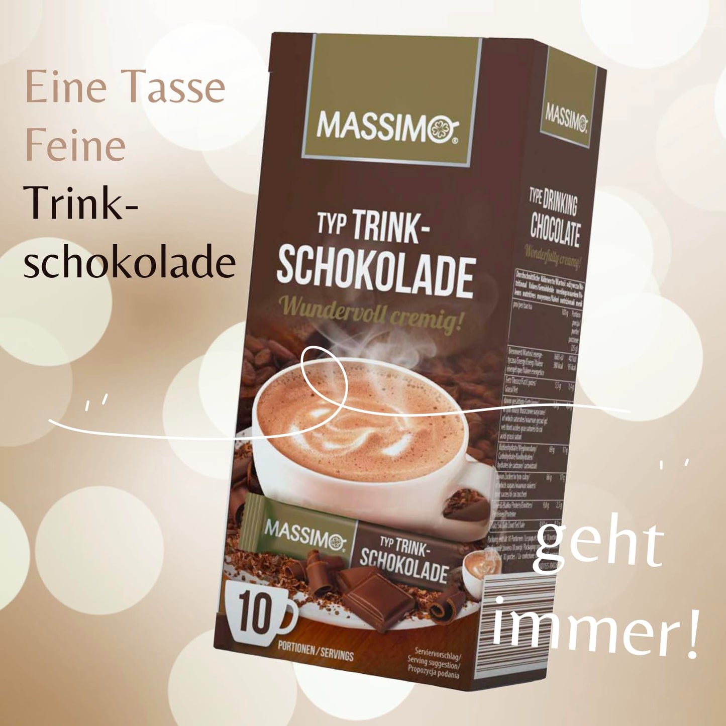 MASSIMO Feine Trinkschokolade 250g