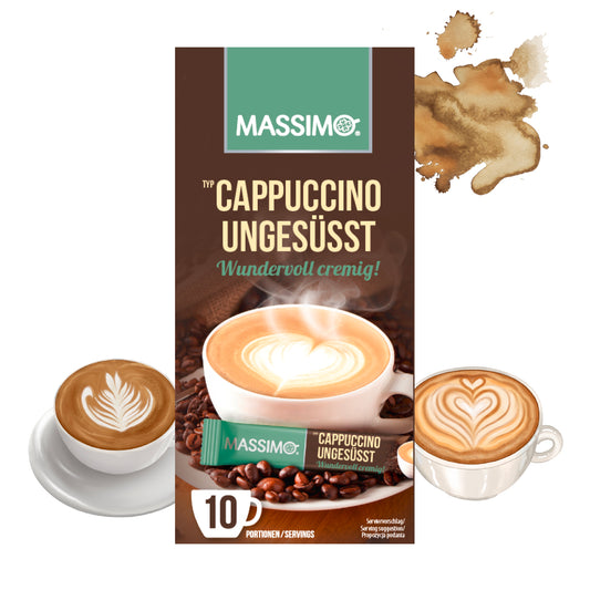 MASSIMO Cappuccino Ungesüßt 125g