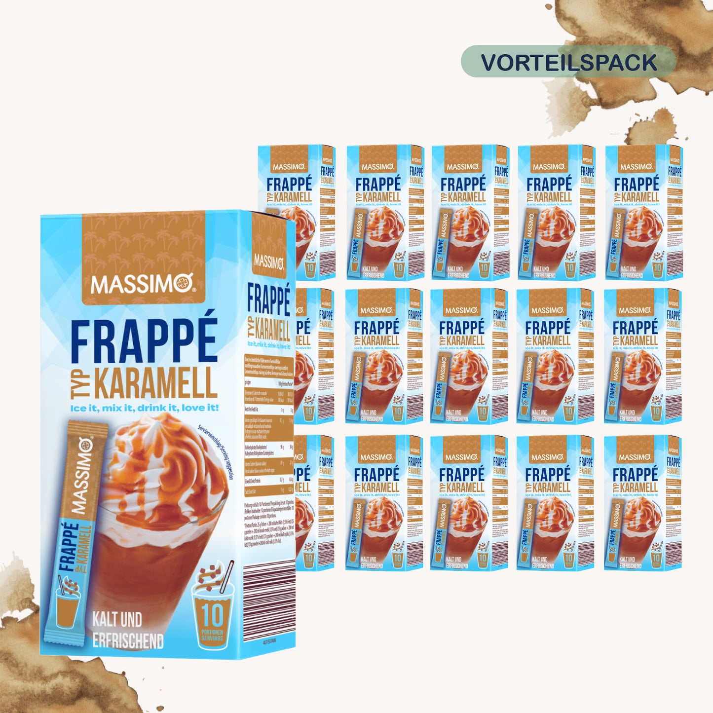 MASSIMO Frappé Karamell 16 x 250g