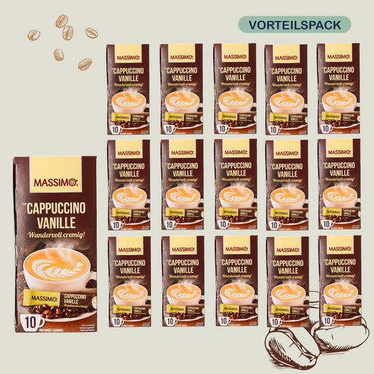 MASSIMO Cappuccino Vanille 16 x 125g