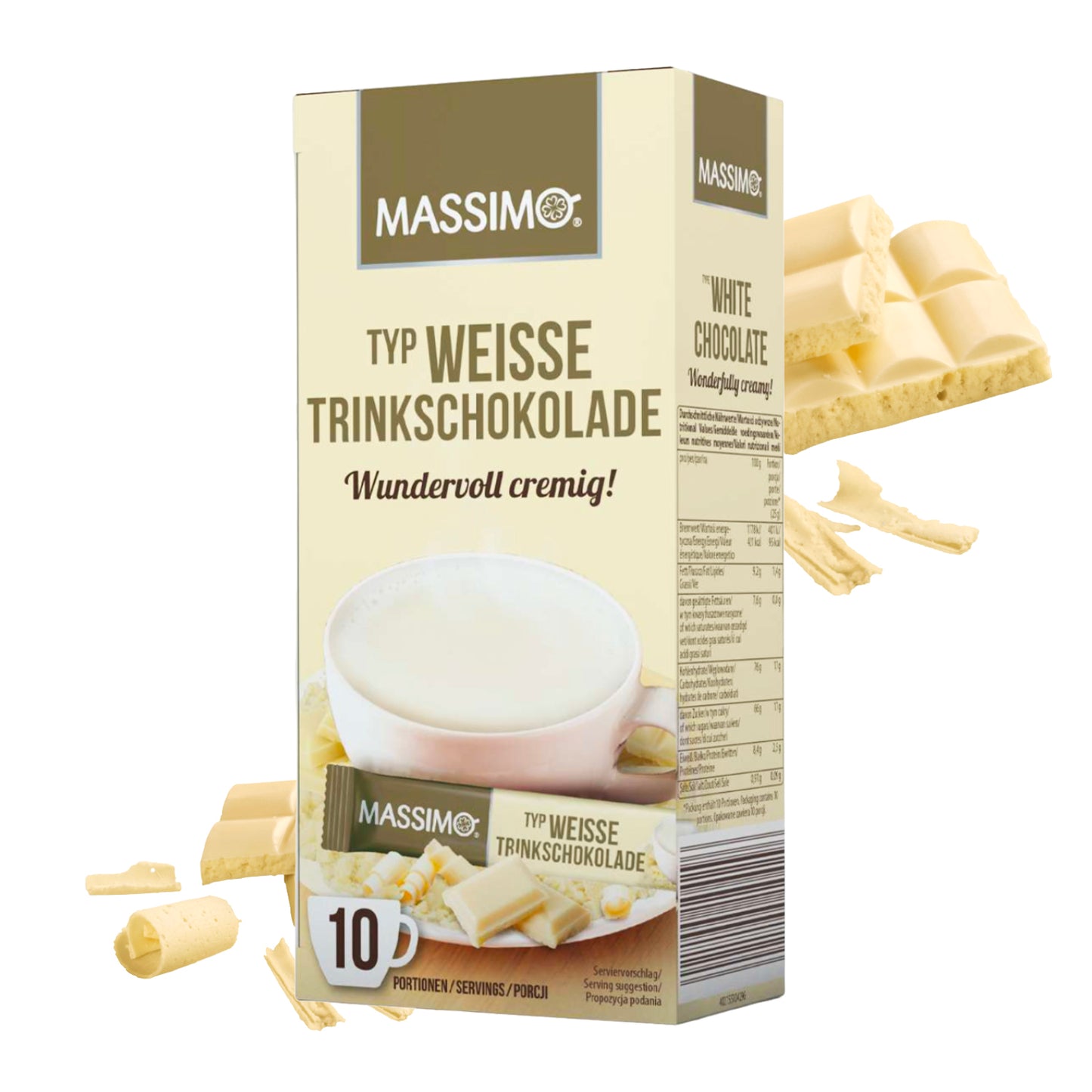 MASSIMO Weiße Trinkschokolade 250g